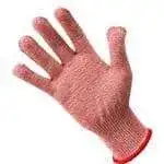 FMP 133-1426 KutGlove Cut Resistant Safety Glove by Tucker Safety Products Small  red wristband