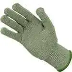 FMP 133-1452 KutGlove Cut Resistant Safety Glove by Tucker Safety Products Medium  green wristband