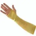 FMP 133-1599 14" Protective Sleeve with Thumb Hole by Tucker Safety Products Kevlar  protects forearms and wrists from burns and cuts