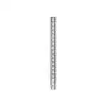 FMP 135-1254 Standard Pilaster Stainless-steel 60" long