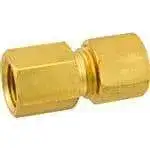 FMP 158-1048 Brass Female Connector 1/4" OD tubing x 1/8" NPT