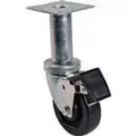 FMP 175-1182 4" Swivel Plate Caster with Brake