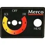 FMP 211-1089 Heat Control Knob Decal