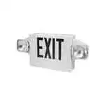 FMP 253-1250 LED Lighted Exit Sign with Battery Backup