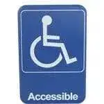 FMP 280-1129 Accessible Sign 6" x 9"