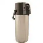 FMP 280-1849 Air Pot Stainless Steel Beverage Dispenser by Zojirushi 128 oz (3.8L)