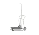 Forbes Industries 1575-SS-HB Luggage Cart
