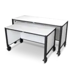 Forbes Industries 3740 Mirage Outdoor Nesting Table Set
