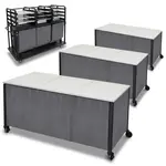 Forbes Industries 5070B Trio Action Station Three Tables Set