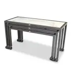 Forbes Industries 7405HD Claremont Three Nesting Tables (Executive-Heavy