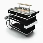 Forbes Industries F35-5525 Mixology Cart