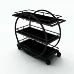 Forbes Industries F35-5571 Mixology Cart