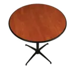 Forbes Industries LS3036RD-MX MAXX Edge® Pedestal Cocktail Table