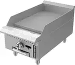 Fortress FGMG15 150'' Countertop Gas Griddle with Controls -