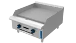 Fortress FGMG24 240'' Countertop Gas Griddle with Controls -