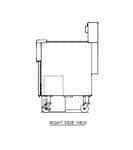 Frymaster 4FQE30U (4) 30 lb. Full Frypots Electric Floor Fryer with SMART4U Controls and Built-In Filter System, 208-240/480 Volts