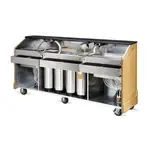 FWE / Food Warming Equipment Co., Inc. ES-BBC-6 Executive Series 50 lb. Ice Bin Removable Speed Rack Portable Bar