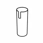 G.E.T. Enterprises 3158170 Frilich® Replacement Bottom Tube