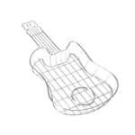 G.E.T. Enterprises 4-81929 Guitar Basket