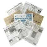 G.E.T. Enterprises 4-TVARIETY Food-Safe Variety Pack Newsprint Liner