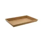 G.E.T. Enterprises BAMTRY-01 Bamboo Rectangular Market Display Tray - 18" x 12" x 2"