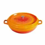 G.E.T. Enterprises CA-008-O/BK/CC Brazier Pan