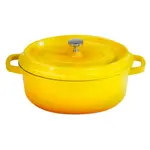G.E.T. Enterprises CA-009-Y/BK Heiss™ Induction Dutch Oven