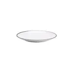 G.E.T. Enterprises CS-1100-W/BK Settlement Bistro™ Enamelware Dinner Plate
