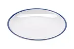 G.E.T. Enterprises CS-800-W/CB Settlement Bistro™ Enamelware Side Dish Plate