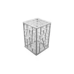 G.E.T. Enterprises CUB03-WW Bugambilia® Mondrian Riser  10"L x 10"W x 14-1/2"H