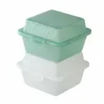 G.E.T. Enterprises EC-08-1-BK G.E.T Food Container  5"L x 5"W x 3-1/4"H