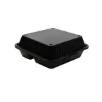 G.E.T. Enterprises EC-09-1-BK G.E.T Food Container  9"L x 9"W x 3-3/4"H