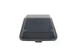 G.E.T. Enterprises EC-10-2X-BK/CL Carry Take Out Container, Plastic