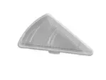G.E.T. Enterprises EC-25-1-CL Pizza Container  10-1/2"L x 8-1/4"W
