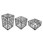G.E.T. Enterprises MONPDCSETST Bugambilia® Mondrian Riser Set  3 piece
