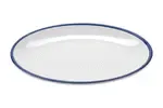 G.E.T. Enterprises OP-960-W/CB Settlement Bistro™ Enamelware Dinner Plate