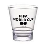 G.E.T. Enterprises S-9-FIFA26-LOGOBW FIFA Stackable Glass