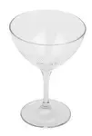 G.E.T. Enterprises SW-2014-CL Via Martini/Cocktail Glass,  6 oz. (9 oz. rim full)
