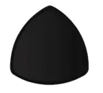 G.E.T. Enterprises TP-12-BK Black Elegance™ Plate