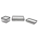 G.E.T. Enterprises WB-662-MG Wire Basket