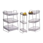 G.E.T. Enterprises WB1-3TIER POP™ Basket Stand