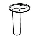 G.E.T. Enterprises 3CR007 Frilich® Replacement Ice Tube