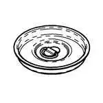 G.E.T. Enterprises 3DE025 Frilich® Replacement Lid