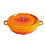 G.E.T. Enterprises CA-005-O/BK Heiss™ Braiser Pan