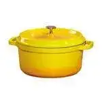 G.E.T. Enterprises CA-011-Y/BK Heiss™ Induction Dutch Oven