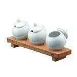 G.E.T. Enterprises RCO015X002 Frilich® Pure Nature Condiment Display Bowl Bar