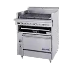 Garland US Range Garland/US Range C0836-336A Commercial Range, 36" W with Charbroiler / Broiler and Storage Base - 135,000 BTU