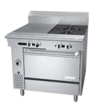 Garland US Range
C36-14R
Commercial Range,
36" W
with 

and 
-