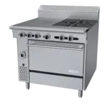 Garland US Range
C36-17R
Commercial Range,
36" W
with 

and 
-