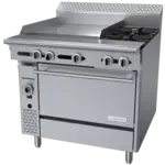 Garland US Range
C36-2-1C
Commercial Range,
36" W
with 

and 
-